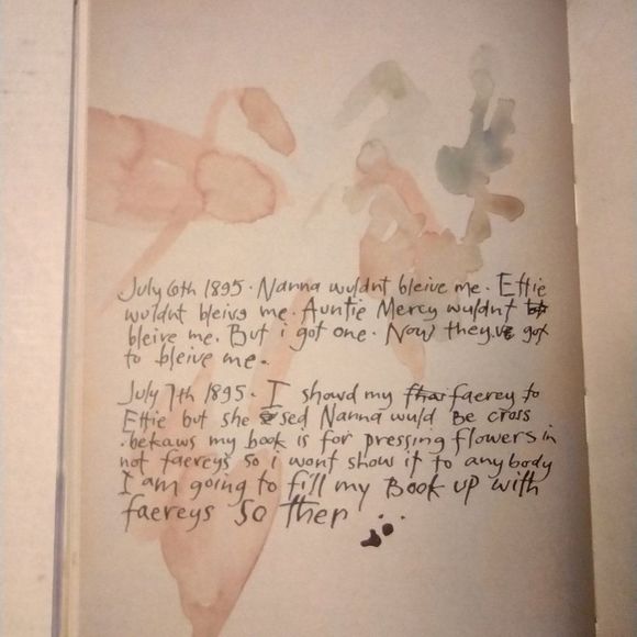 Lady Cottington's Pressed Fairy Journal Hardcover Book Raincoast Books 1998 - Picture 8 of 10